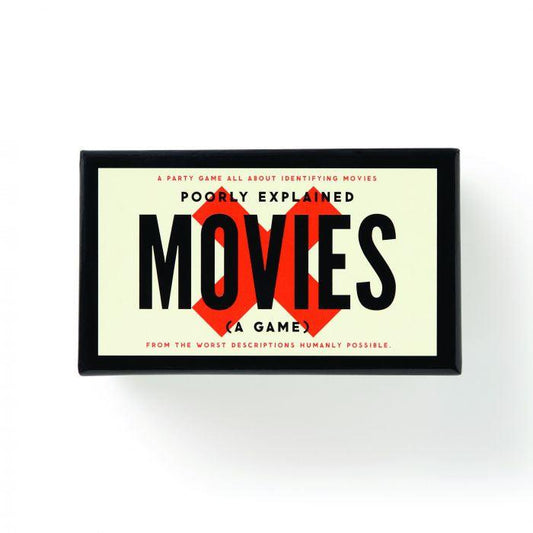 Poorly Explained Movie Game - Handworks Nouveau Paperie