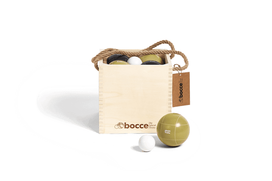 Premium Bocce In Carry Crate - Handworks Nouveau Paperie
