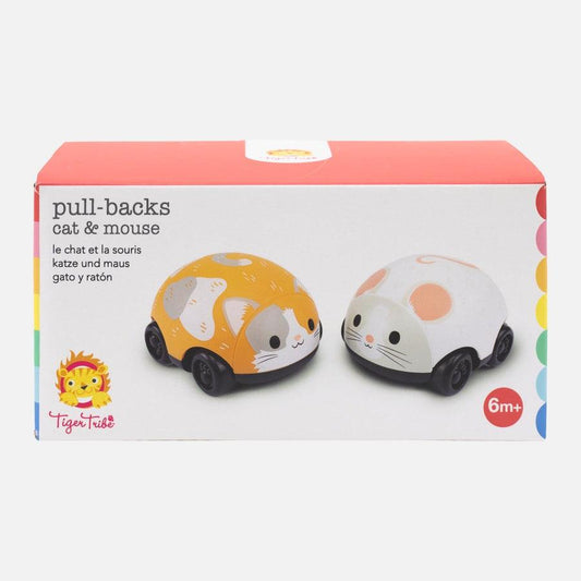 Pull Backs - Cat and Mouse - Handworks Nouveau Paperie