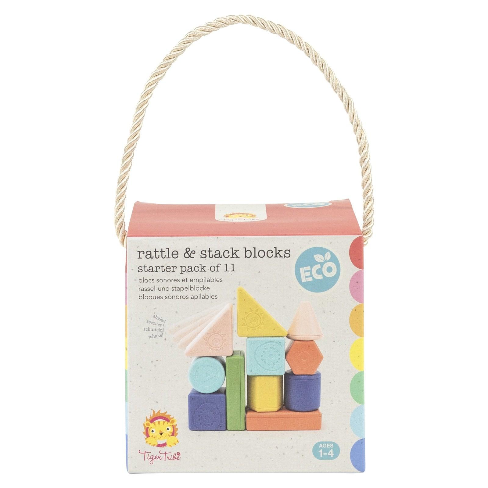 Rattle & Stack Block - Handworks Nouveau Paperie