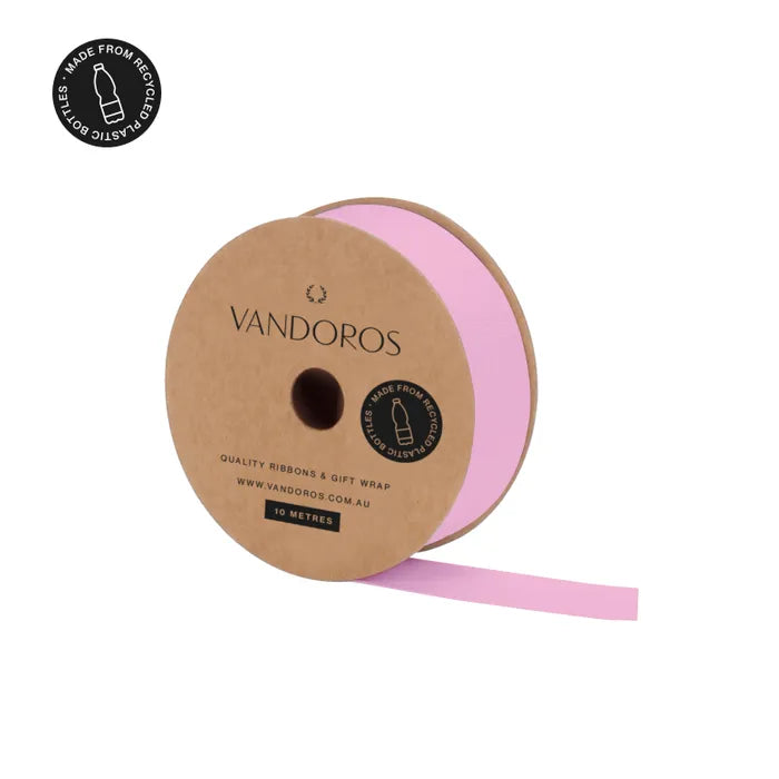 Recycled Pet Grosgrain Ribbons 10 Metres - Handworks Nouveau Paperie