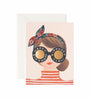 Rifle Paper Co - Single Card - Birthday Girl - Handworks Nouveau Paperie