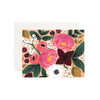 Rifle Paper Co - Single Card - Botanical - Blossoms Peach - Handworks Nouveau Paperie