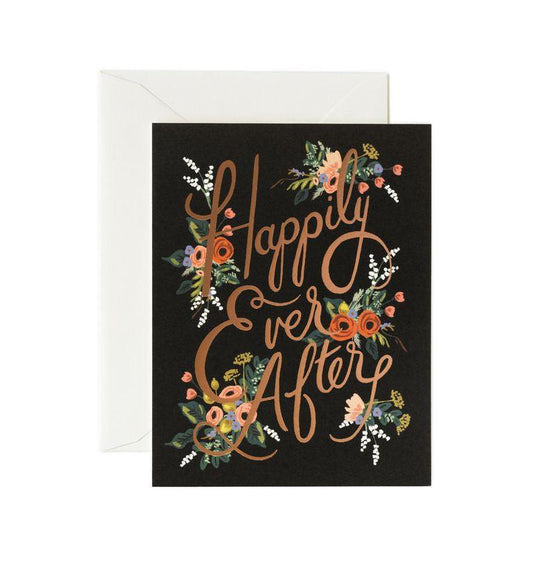 Rifle Paper Co - Single Card - Eternal Happily Ever After - Handworks Nouveau Paperie