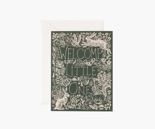 Rifle Paper Co - Single Card - Fable Baby - Handworks Nouveau Paperie