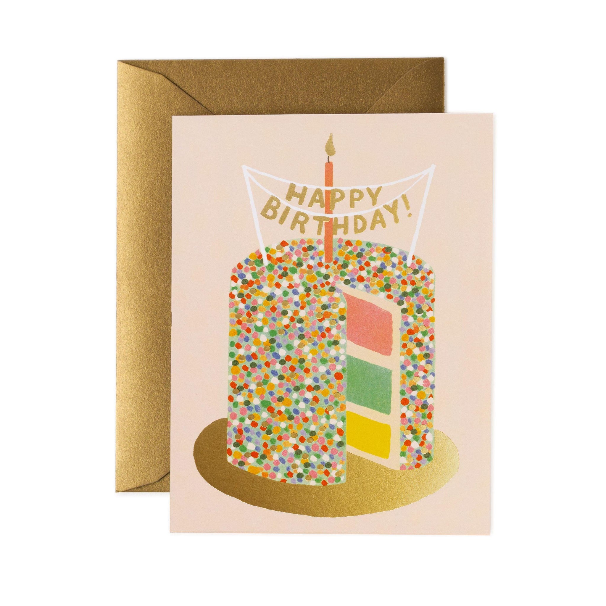 Rifle Paper Co - Single Card - Layer Cake - Handworks Nouveau Paperie