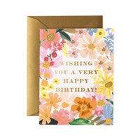 Rifle Paper Co - Single Card - Marguerite Birthday - Handworks Nouveau Paperie