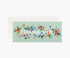 Rifle Paper Co - Single Long Card - Cut Paper Thank You - Handworks Nouveau Paperie
