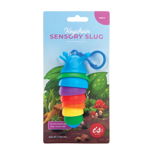 Sensory Slug Keychain - Handworks Nouveau Paperie