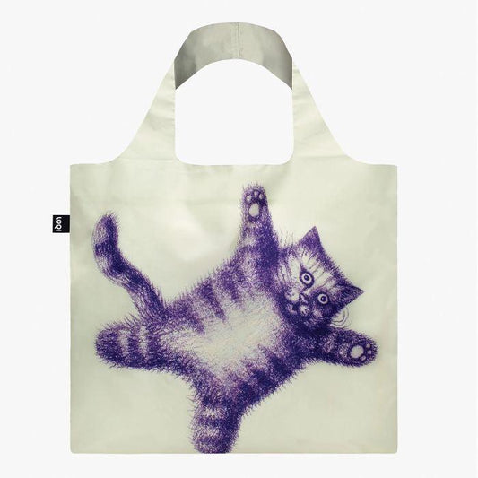 Shopping Bag - Armando Veve - Flying Cat - Handworks Nouveau Paperie