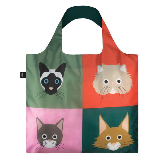 Shopping Bag - Loqi - Cats - Handworks Nouveau Paperie