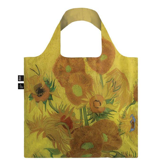 Shopping Bag - Van Gough - Sunflowers - Handworks Nouveau Paperie