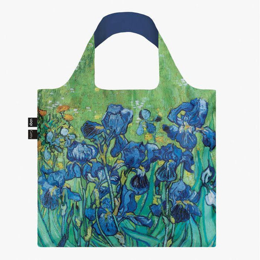 Shopping Bag - Vincent Van Gogh - Irises - Handworks Nouveau Paperie