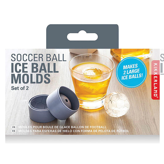 Soccer Ball Ice Ball Moulds - Handworks Nouveau Paperie