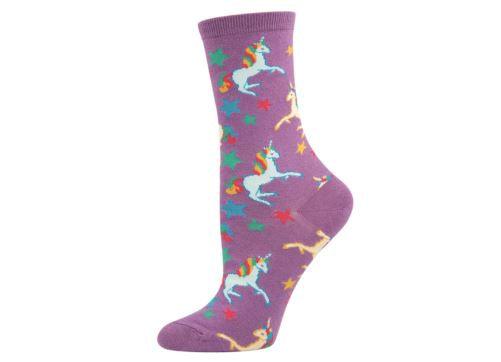 Socksmith Ladies Socks Unicorn - Purple - Handworks Nouveau Paperie