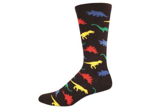 Socksmith Mens Socks Dinosaur - Black - Handworks Nouveau Paperie