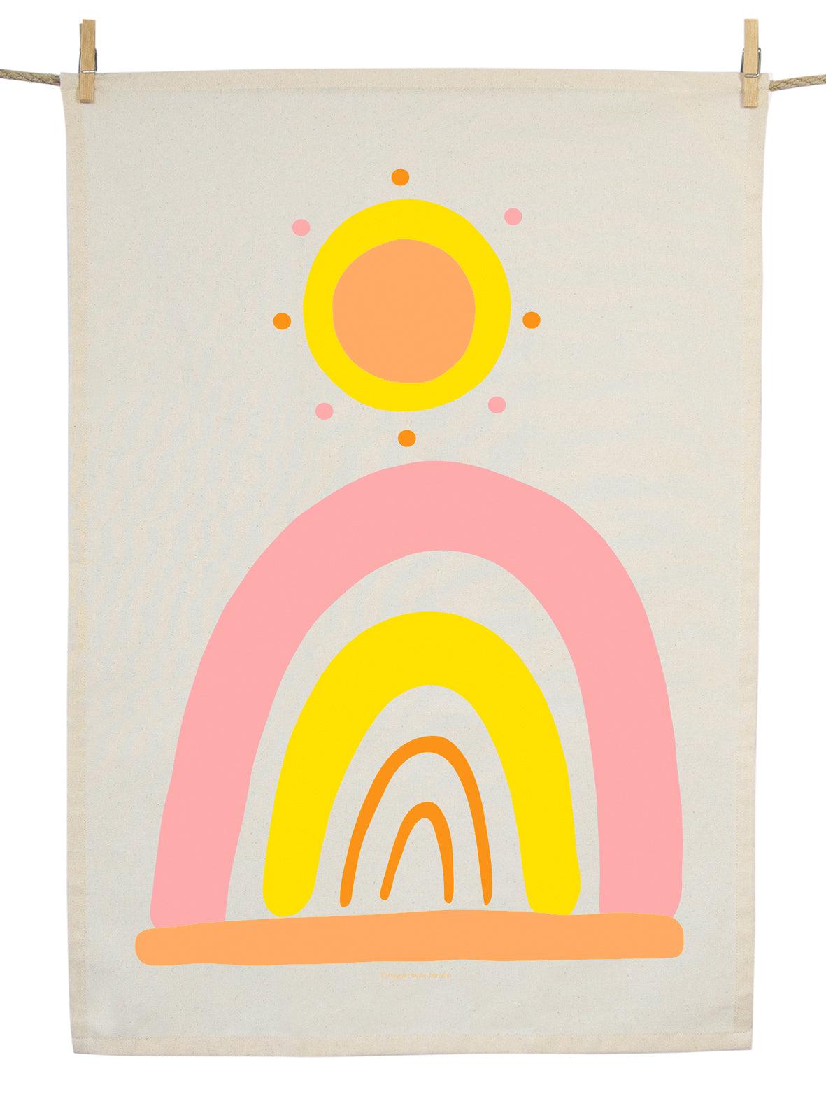 Tea Towel - Wild And Free - Handworks Nouveau Paperie