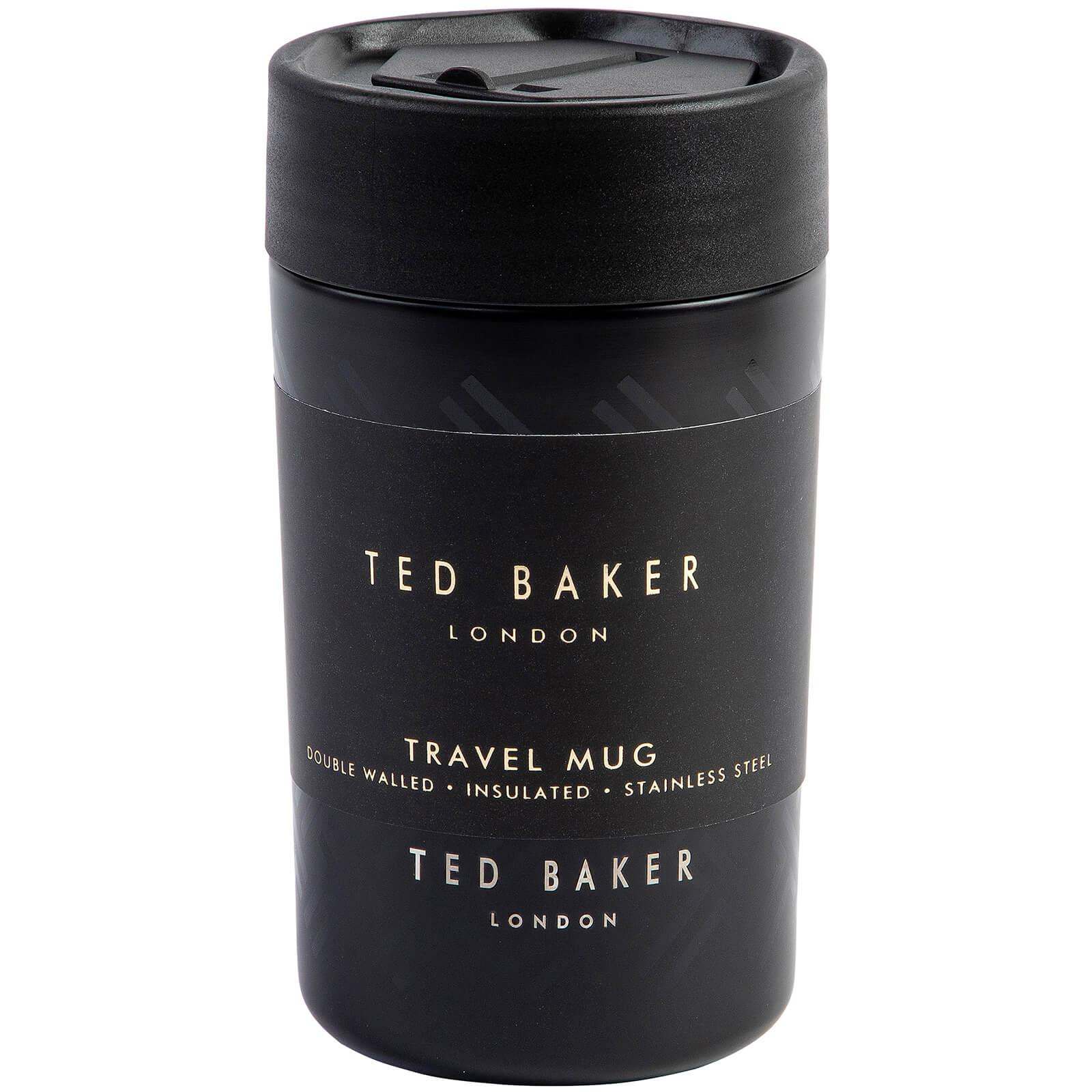 Ted Baker Black Travel Cup 300ml - Handworks Nouveau Paperie