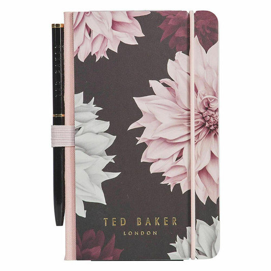 Ted Baker Mini Notebook & Pen - Clove - Handworks Nouveau Paperie