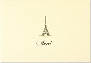 THANK YOU NOTES- MERCI - Handworks Nouveau Paperie