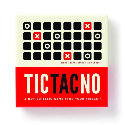 Tic Tac No Magnetic Fridge Game - Handworks Nouveau Paperie