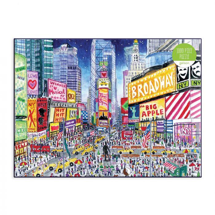 Times Square 1000 Piece Puzzle - Handworks Nouveau Paperie