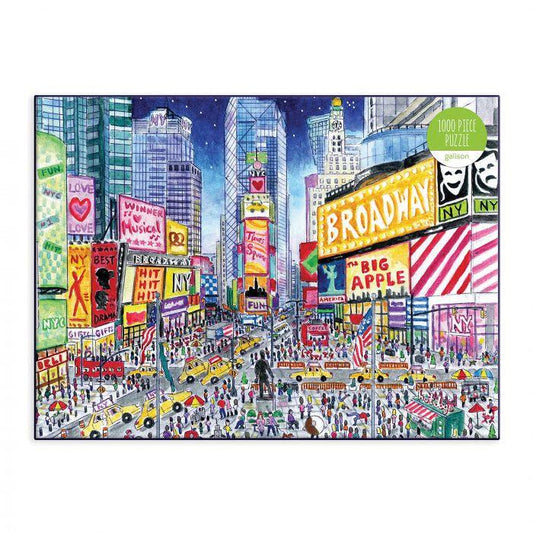 Times Square 1000 Piece Puzzle - Handworks Nouveau Paperie