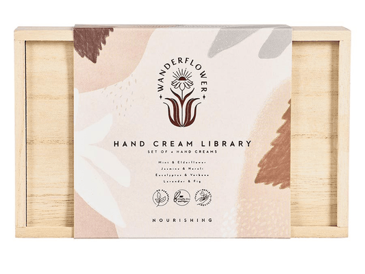 Wanderflower Hand Cream Library - Handworks Nouveau Paperie