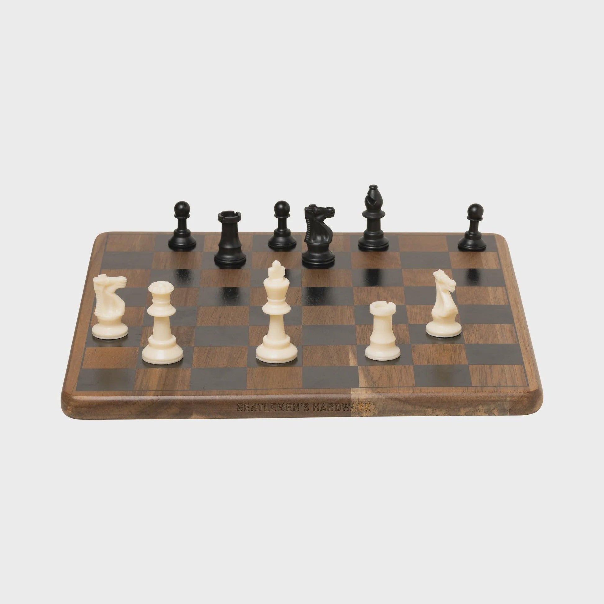 Wooden Chess - Handworks Nouveau Paperie